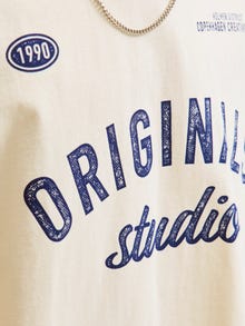Jack & Jones T-shirt -Antique White - 12283869