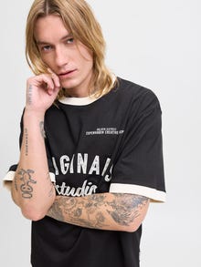 Jack & Jones Marškinėliai -Black - 12283869