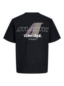 Jack & Jones μπλουζάκι Junior -Black - 12283982