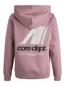 Jack & Jones Hoodie Junior -Grape Shake - 12283989