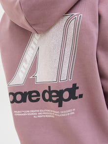 Jack & Jones Hoodie Junior -Grape Shake - 12283989