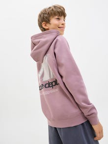 Jack & Jones Hoodie Junior -Grape Shake - 12283989