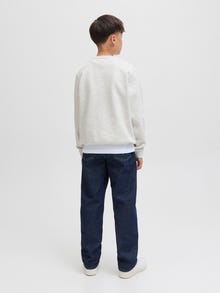 Jack & Jones Sweat-shirt Junior -White Melange - 12284002