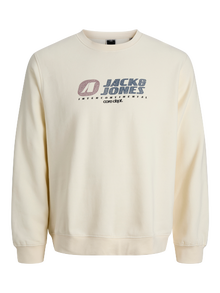 Jack & Jones Dukserice JUNIORE -Sweet Corn - 12284002