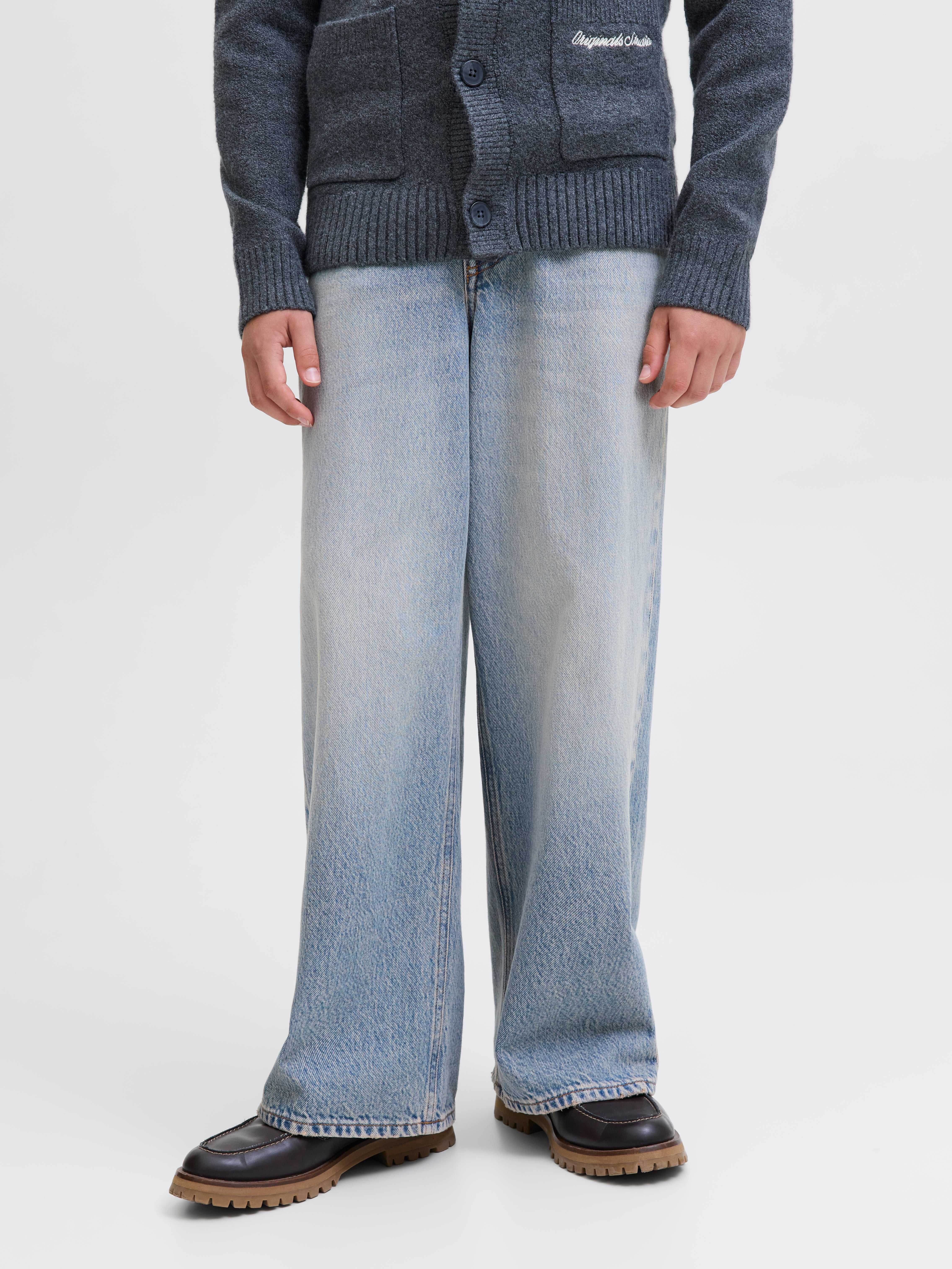 Jjidave Jjcooper St 582 Ln Jnr Wide Fit Jeans Junior