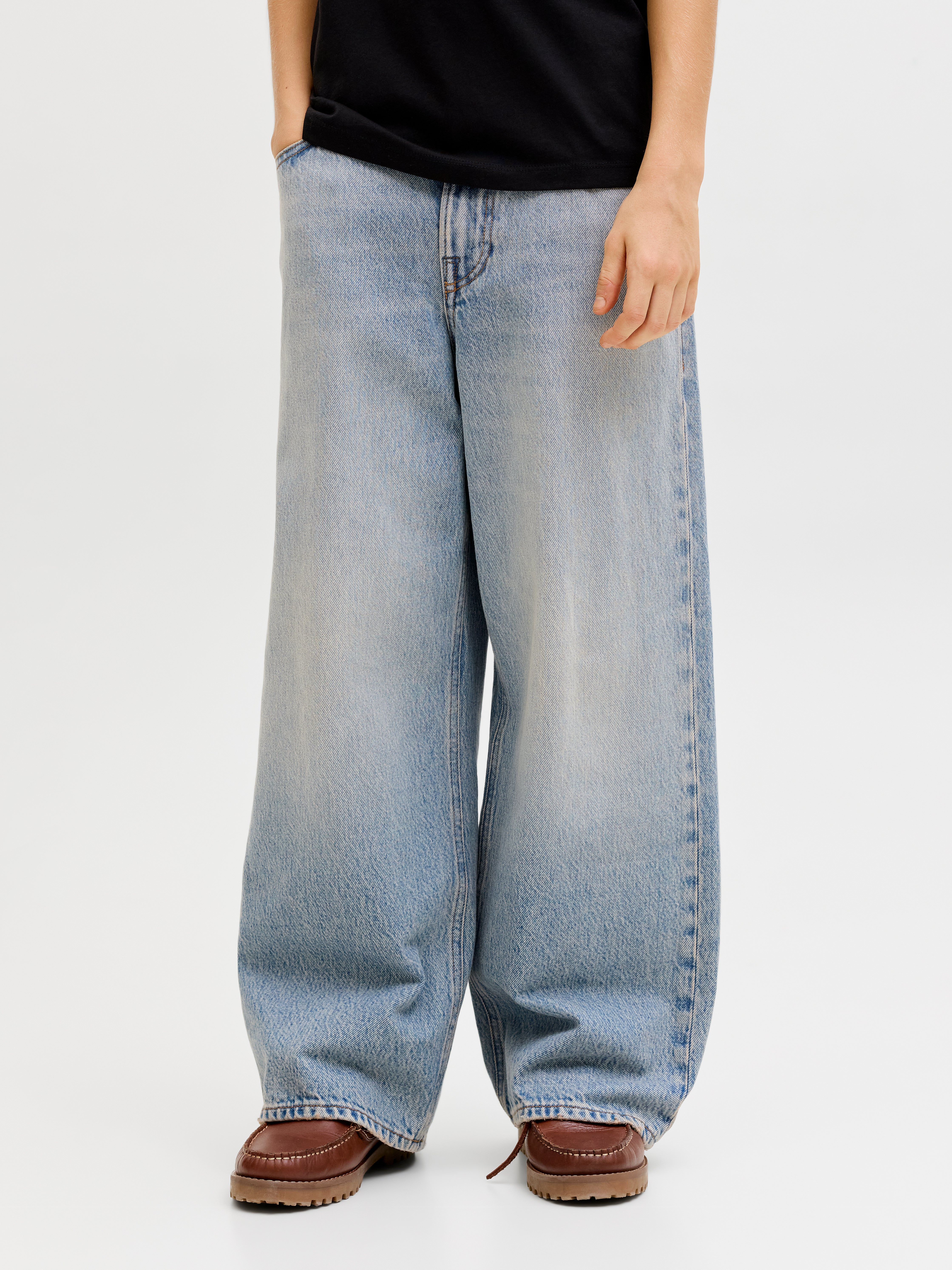 Jjidave Jjcooper St 582 Ln Jnr Wide Fit Jeans Junior