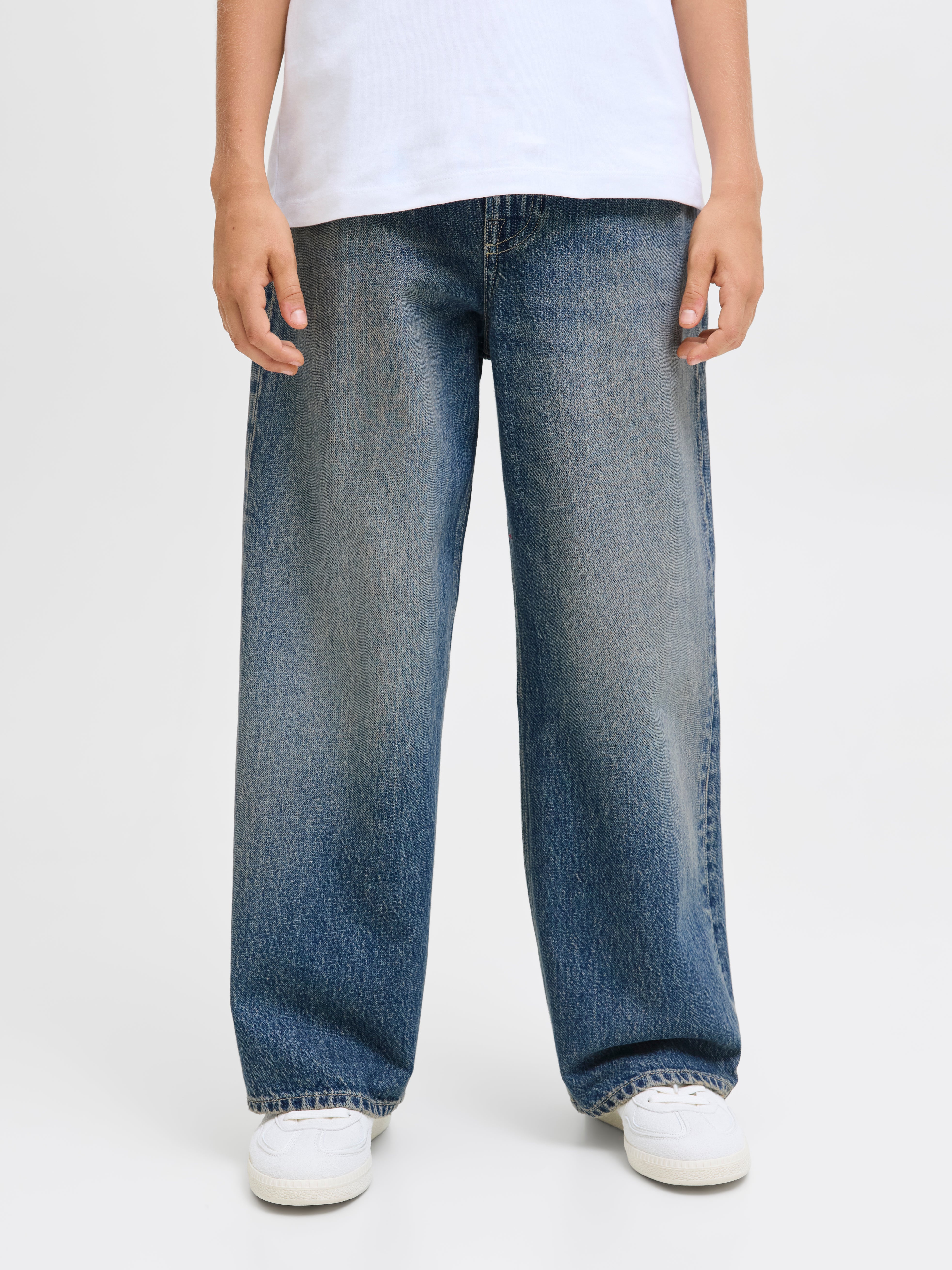Thumbnail - Jjidave Jjcooper St 582 Ln Jnr Wide Fit Jeans Junior