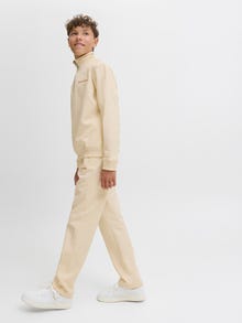 Jack & Jones Relaxed fit trousers Junior -Antique White - 12284054