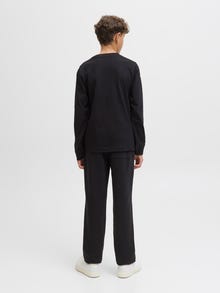 Jack & Jones hosszú ujjú póló Ifjúsági -Black - 12284055