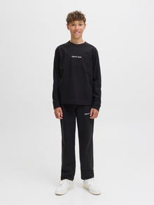 Jack & Jones hosszú ujjú póló Ifjúsági -Black - 12284055