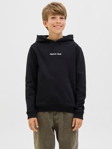 Jack & Jones Bluza z kapturem Junior -Black - 12284062