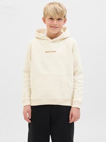 Jack & Jones Hoodie Junior -Antique White - 12284062