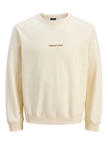 Jack & Jones Дуксерица ЈУНИОРЕ -Antique White - 12284064