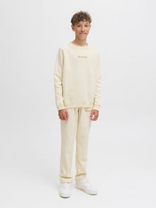 Jack & Jones Дуксерица ЈУНИОРЕ -Antique White - 12284064