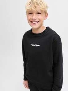Jack & Jones Дуксерица ЈУНИОРЕ -Black - 12284064