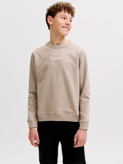 JACK & JONES Men's Jjchristmas Sweat Crew Neck Jnr JACK & JONES Men's Jjchristmas Sweat Crew Neck Jnr