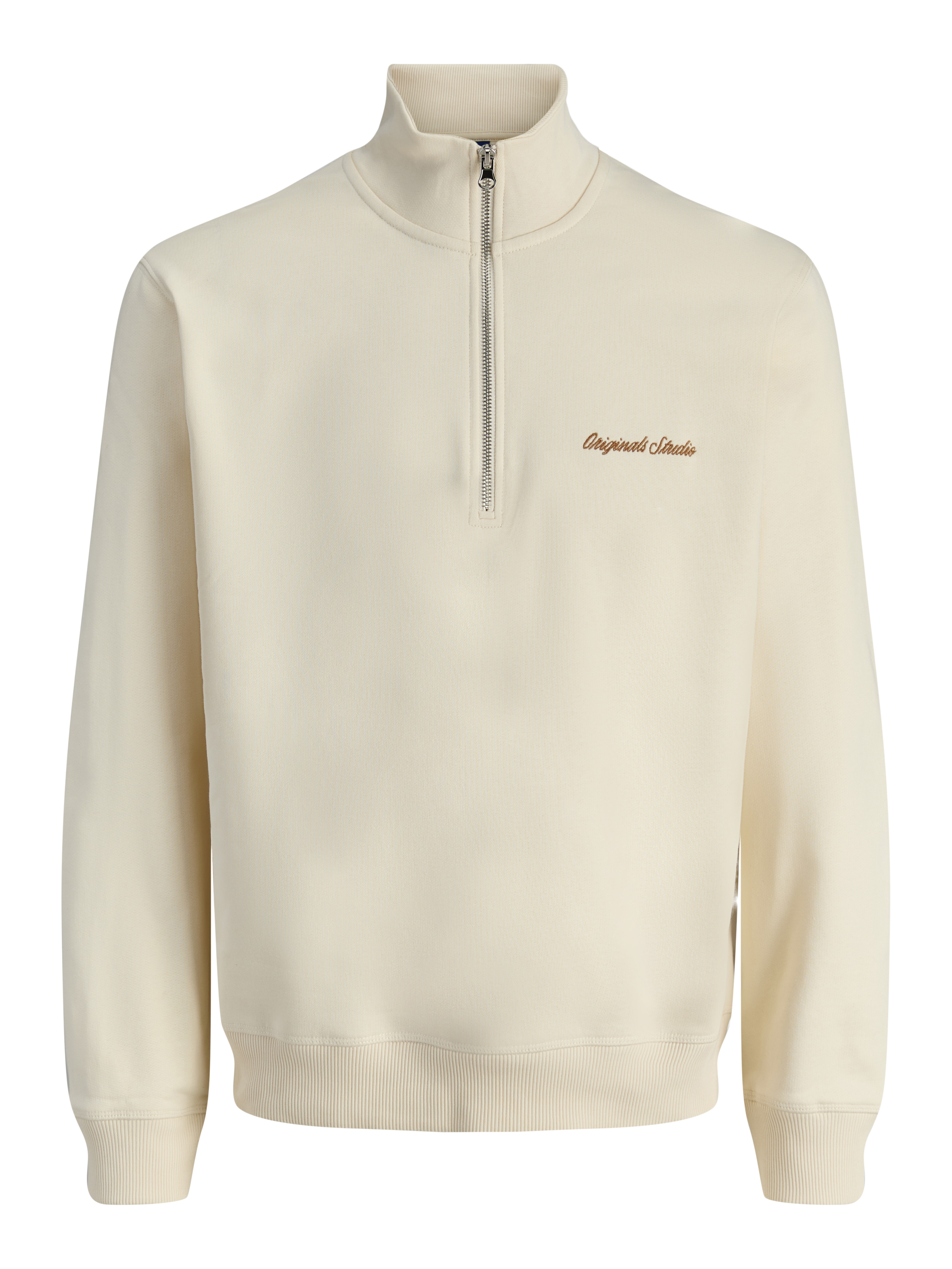 Thumbnail - Sweatshirt Mit Halbem Reißverschluss Junior