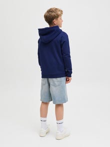 Jack & Jones Hoodie Junior -Ocean Cavern - 12284068