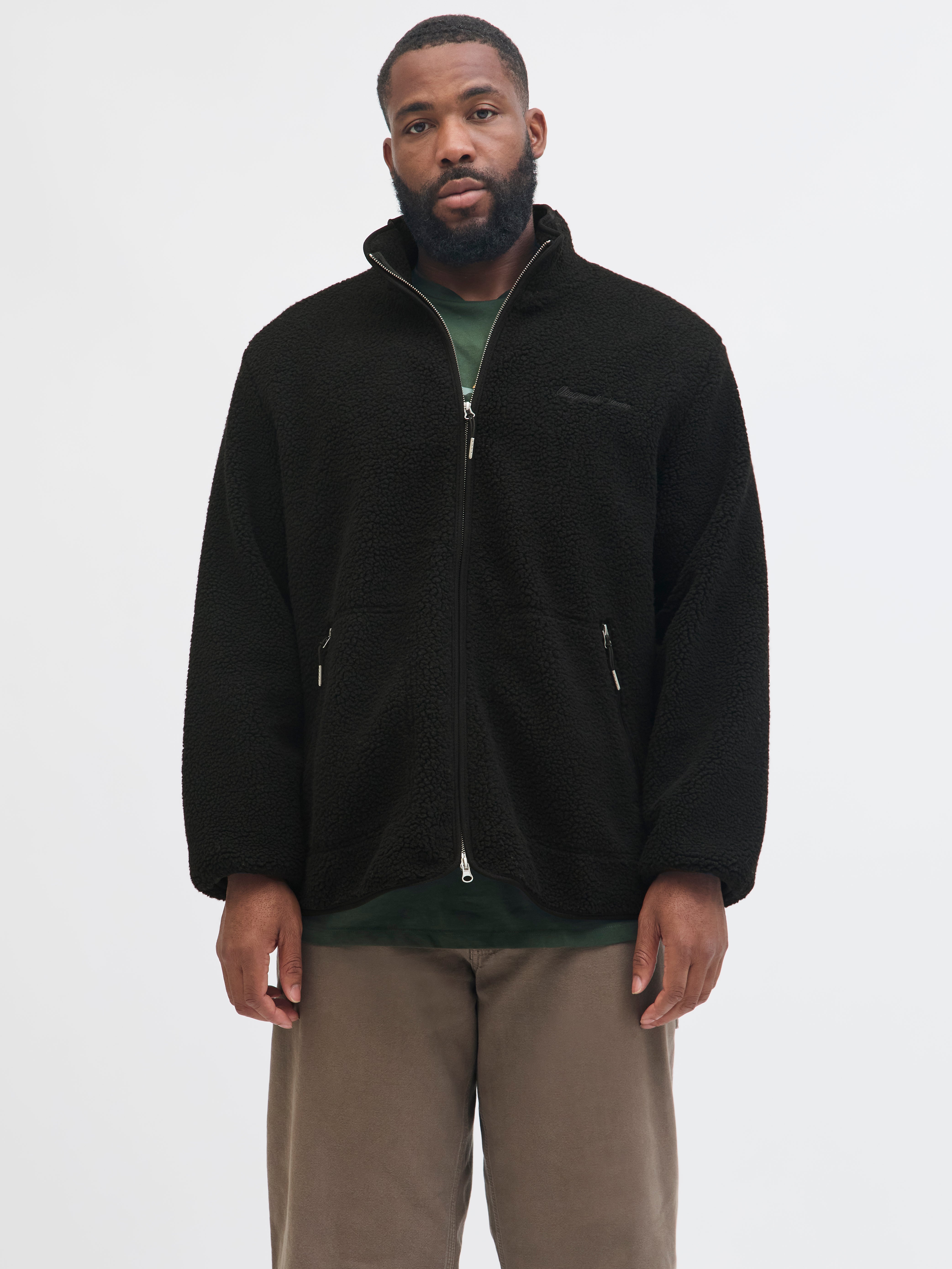 Thumbnail - Plus Size Teddyfell Jacke
