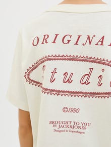 Jack & Jones T-shirt Junior -Antique White - 12284087