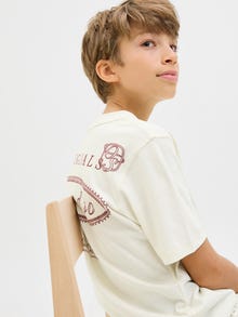 Jack & Jones Póló Ifjúsági -Antique White - 12284087