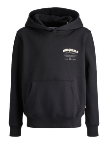 Jack & Jones Sweat à capuche Junior -Black - 12284109