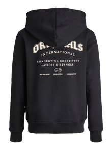Jack & Jones Sweat à capuche Junior -Black - 12284109