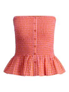 JJXX JXPETRA Top a tubo -Persimmon Orange - 12284151
