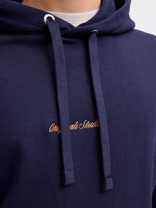Jack & Jones Plus Size Hoodie -Ocean Cavern - 12284158