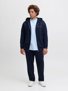 Jack & Jones Plus Size Hoodie -Ocean Cavern - 12284162