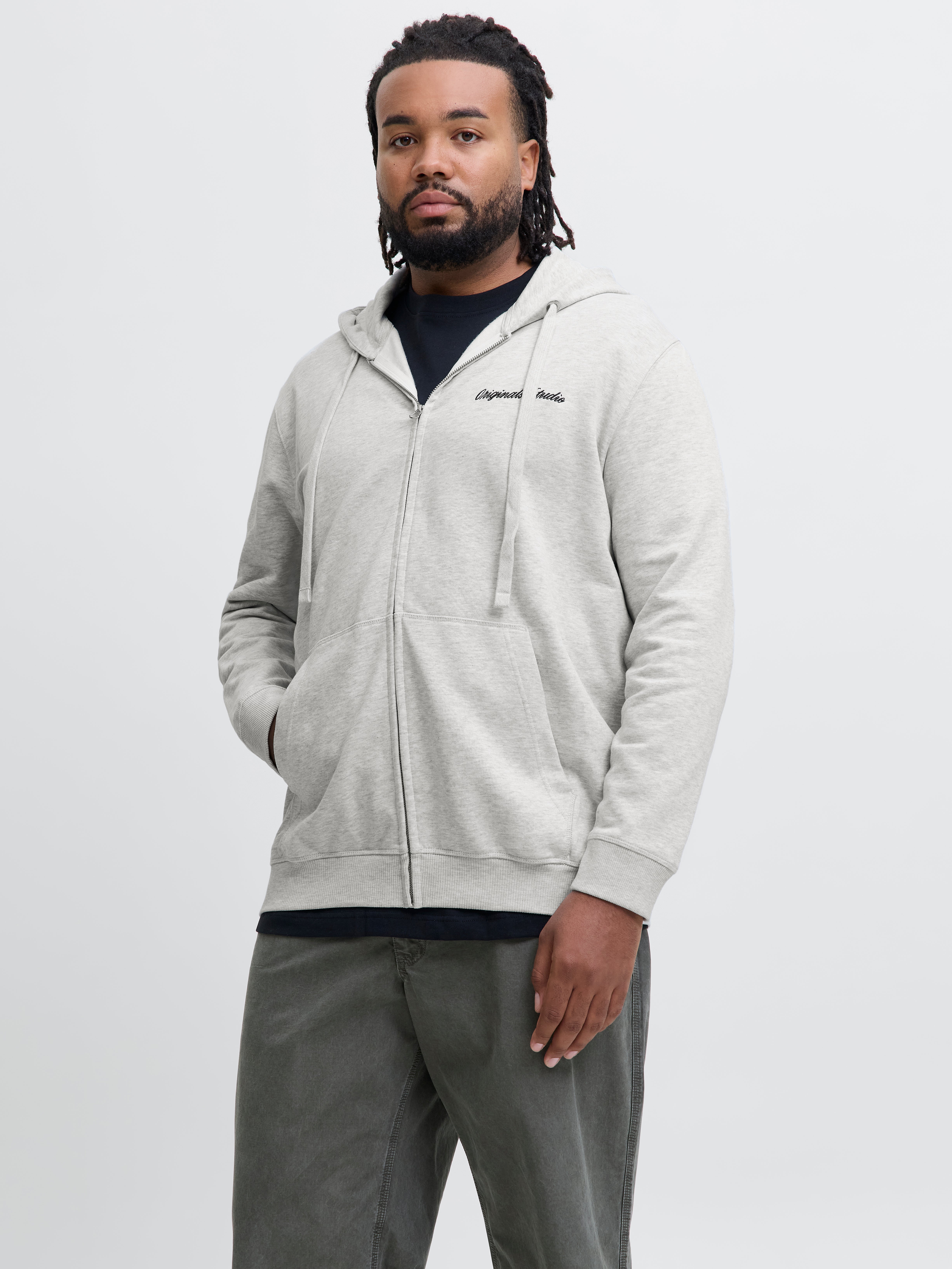 Plus Size Kapuzenjacke