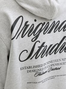 Jack & Jones Plus Size Sweatshirt -White Melange - 12284163