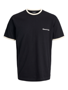 Jack & Jones Plus Size T-shirt -Black - 12284167