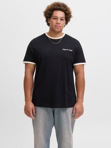 Jack & Jones Plus Size T-shirt -Black - 12284167