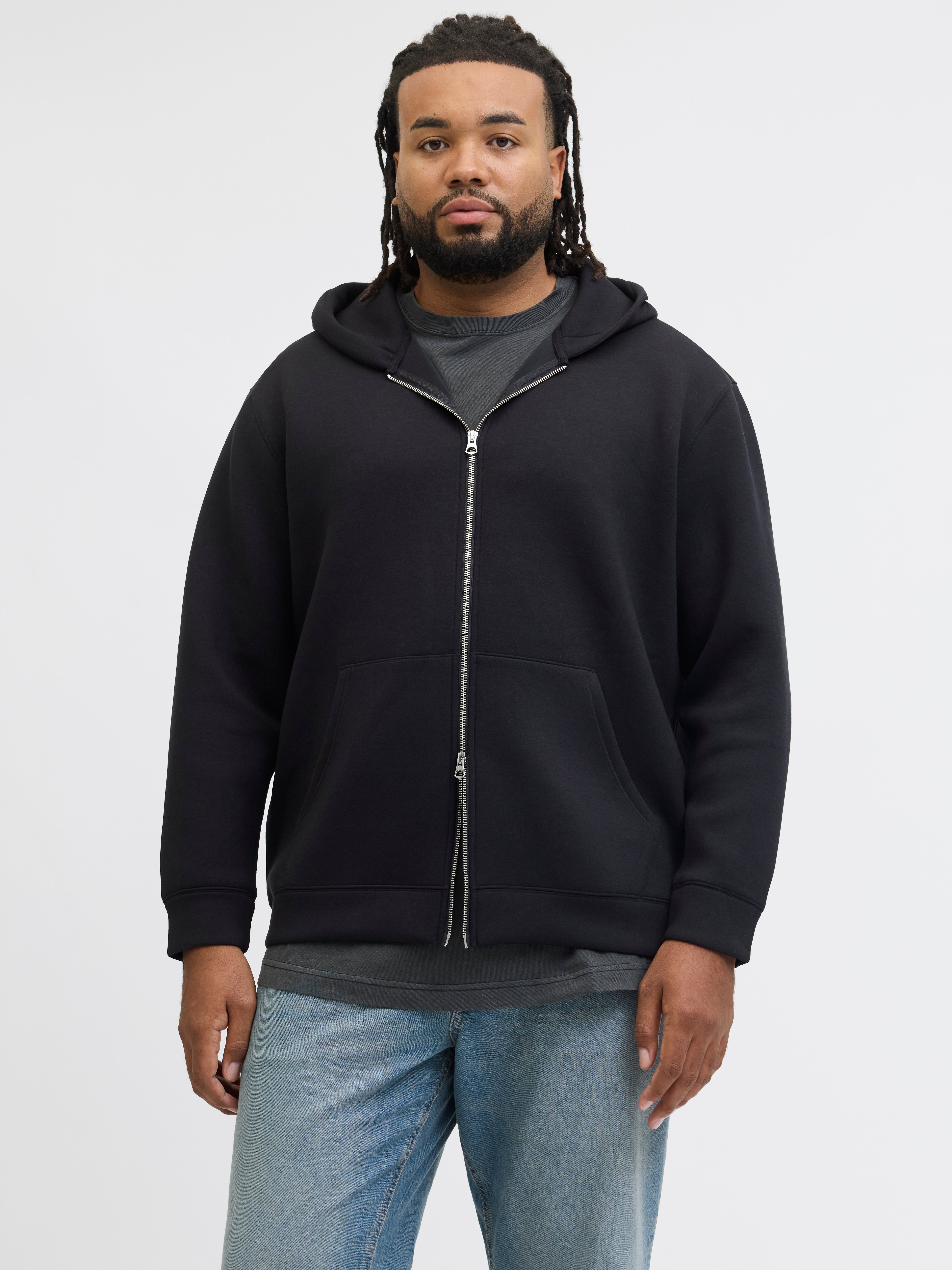 Plus Size Kapuzenjacke