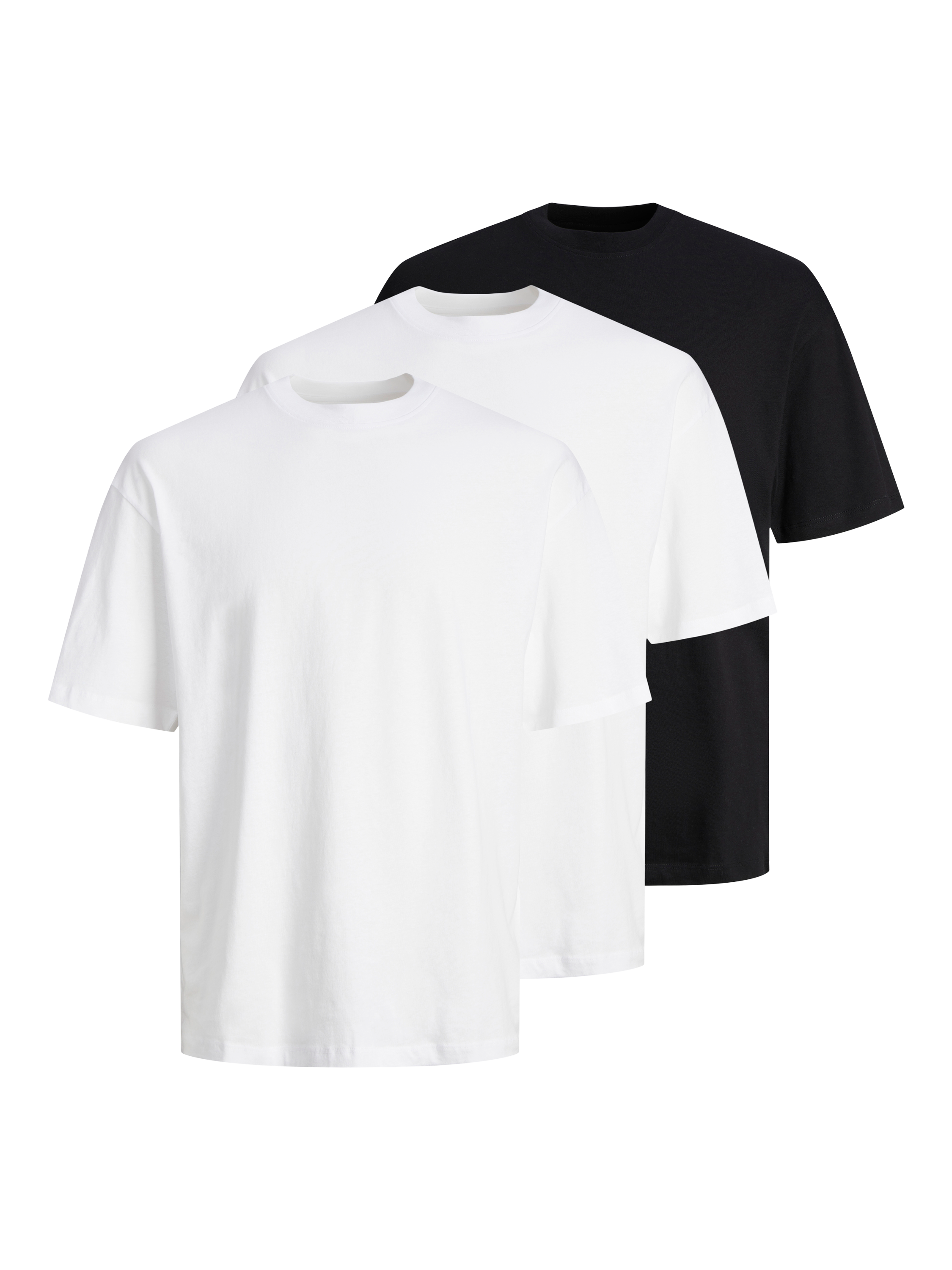 Thumbnail - 3er-pack Einfarbig T-shirt