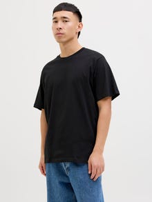 Jack & Jones 3-pak Ensfarvet T-shirt -White - 12284202