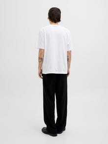 Jack & Jones Paquete de 7 Camiseta Liso -White - 12284203