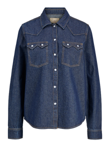 JJXX JXJULES Chemise en denim -Dark Blue Denim - 12284318