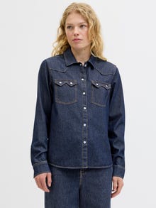 JJXX JXJULES Chemise en denim -Dark Blue Denim - 12284318