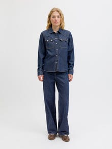 JJXX JXJULES Jeanshemd -Dark Blue Denim - 12284318