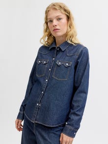 JJXX JXJULES Jeanshemd -Dark Blue Denim - 12284318