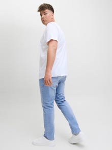 Jack & Jones Jeans Slim Fit Taille basse Plus -Blue Denim - 12284341