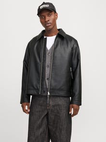 Jack & Jones Giacca in finta pelle -Black - 12284364