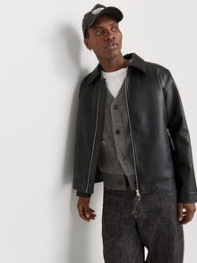 Jack & Jones Giacca in finta pelle -Black - 12284364