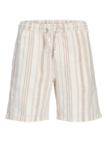 Jack & Jones Plus Size Relaxed Fit Shorts -Ecru - 12284377