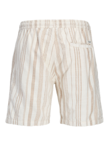 Jack & Jones Plus Size Relaxed Fit Shorts -Ecru - 12284377