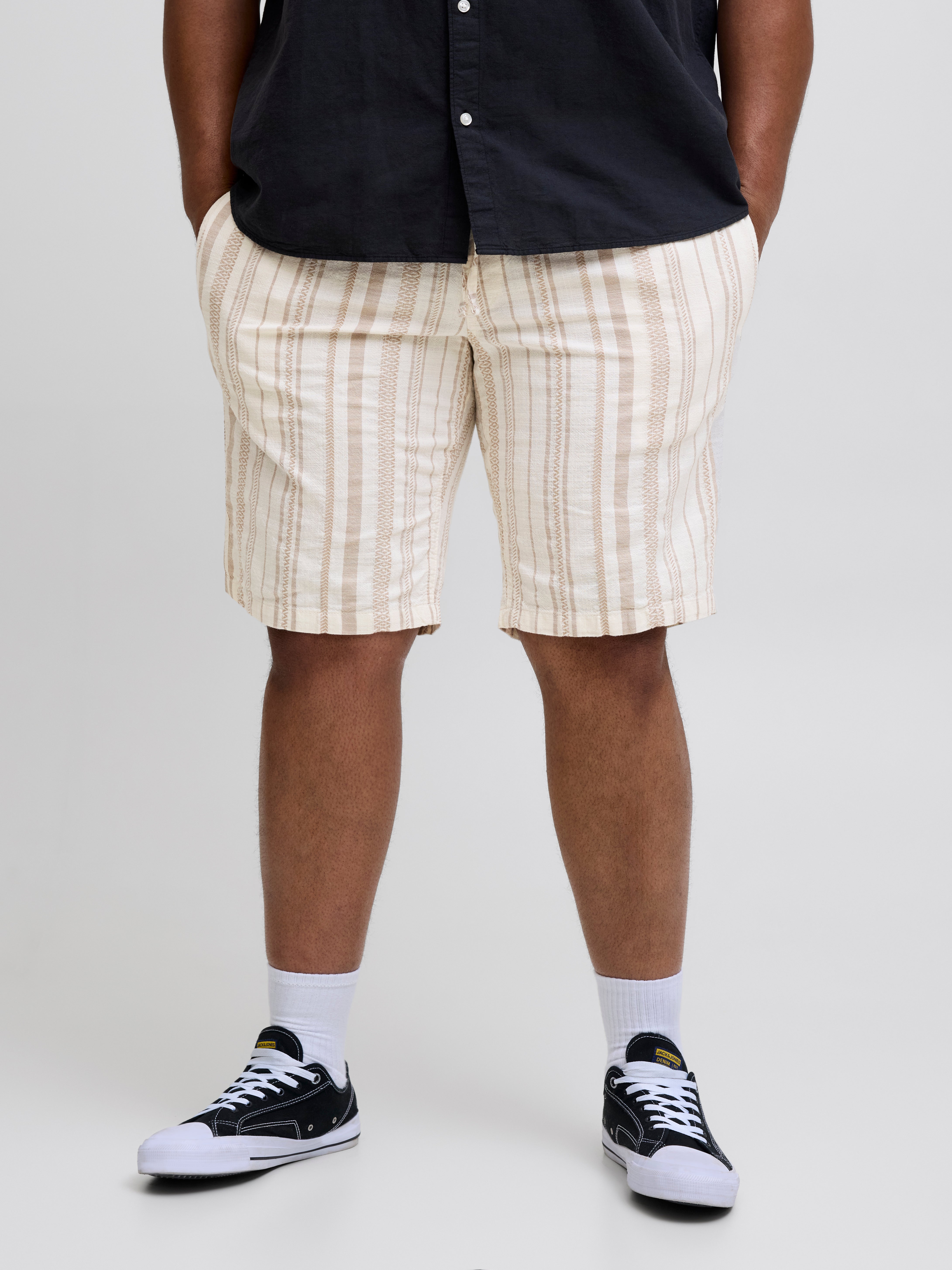 Plus Size Relaxed Fit Shorts