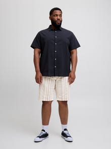 Jack & Jones Plius Laisvas kirpimas Šortai -Ecru - 12284377