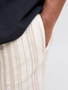 Jack & Jones Plius Laisvas kirpimas Šortai -Ecru - 12284377